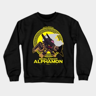 digimon chibi alphamon Crewneck Sweatshirt